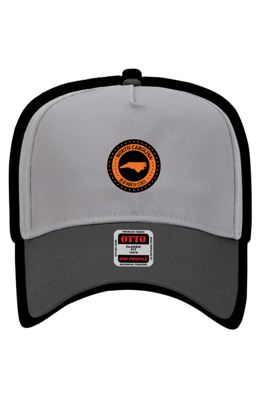 Campbell University Signature Snapback Hat- Grey