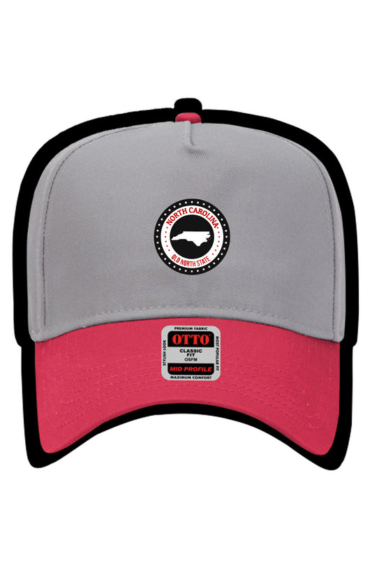 Gardner Webb University Signature Snapback Hat- Grey