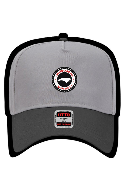 NC State Signature Snapback Hat- Grey
