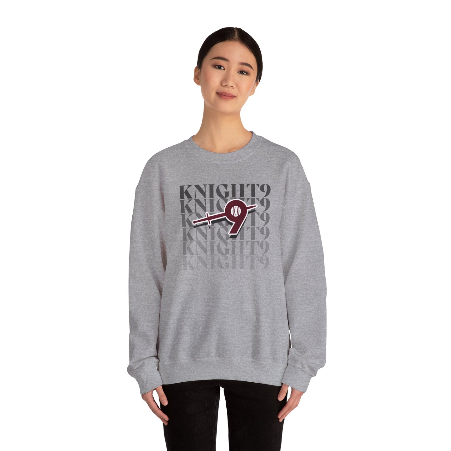 Knight9 Fade Crewneck