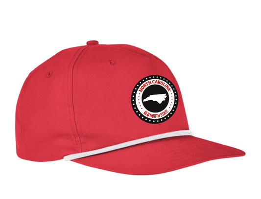 Gardner Webb Signature Rope Hat- North Carolina Edition